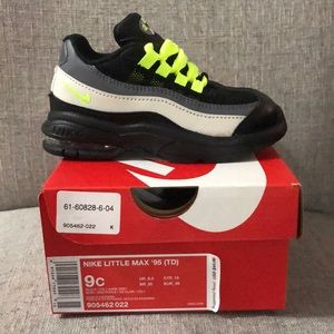 Nike Little Max ‘95 Toddler Size 9